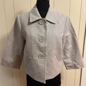 Vintage JG Hook Silver Embroidered Women's Jacket